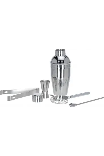 5 Parça Kokteyl Hazırlama Seti 550 Ml 5 Parça Kokteyl Hazırlama Seti 550 Ml