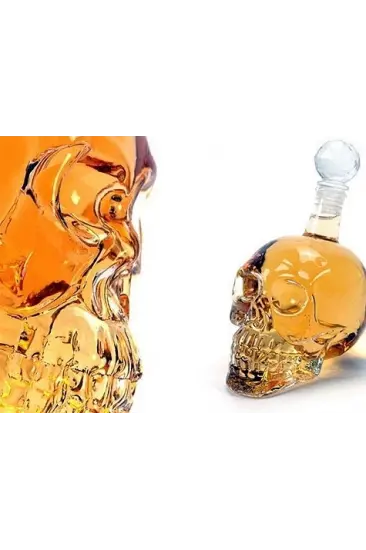 Crystal Head Kuru Kafa Cam Şişe 350 Ml Crystal Head Kuru Kafa Cam Şişe 350 Ml