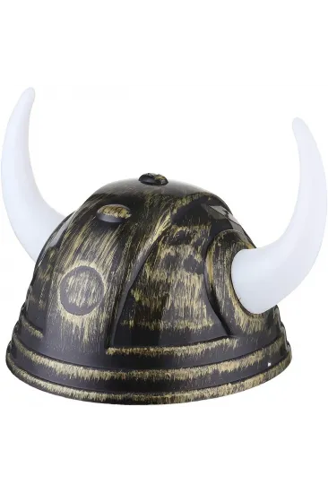 Viking Başlığı Asteriks Başlığı Altın Renk Viking Başlığı Asteriks Başlığı Altın Renk