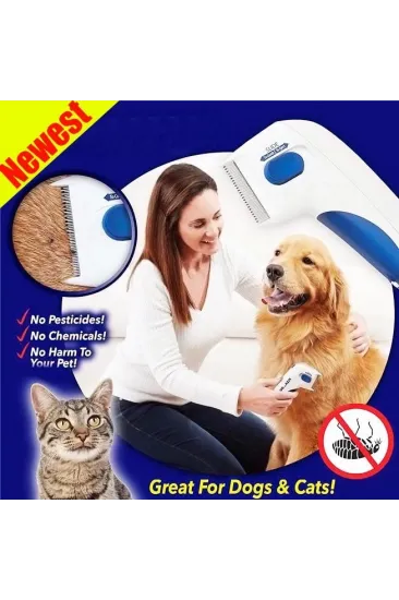 Flea Doctor Kedi Ve Köpekler İçin Pilli Pire Tarağı Flea Doctor Kedi Ve Köpekler İçin Pilli Pire Tarağı