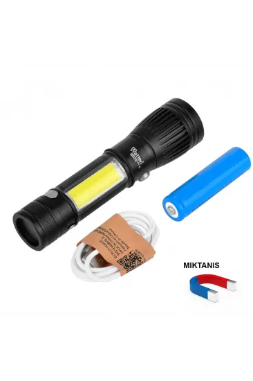 Uzun Menzilli El Feneri Mıknatıslı Wt-602 Uzun Menzilli El Feneri Mıknatıslı Wt-602