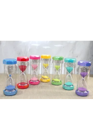 Plastik Çerceveli Renkli 5 Dk Kumsaati Alk4562 Plastik Çerceveli Renkli 5 Dk Kumsaati Alk4562