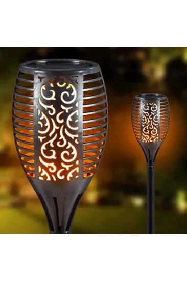 Alev Efektli Solar Bahçe Lambası (51 Cm) Alev Efektli Solar Bahçe Lambası (51 Cm)