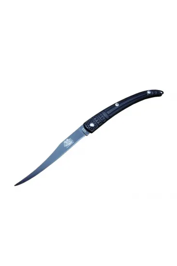 Y 122 Siyah Kılçık Outdoor Çakı 16cm - Manuel, İşlemeli Sap Y 122 Siyah Kılçık Outdoor Çakı 16cm - Manuel, İşlemeli Sap