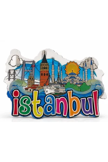 İstanbul Temalı Ahşap Buzdolapı Süsü Magnet Alk5940 İstanbul Temalı Ahşap Buzdolapı Süsü Magnet Alk5940