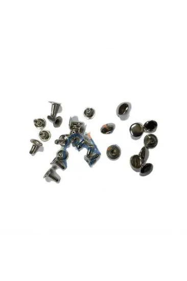 Rivet Perçin - 10mm, Nikel, 1000 Adet