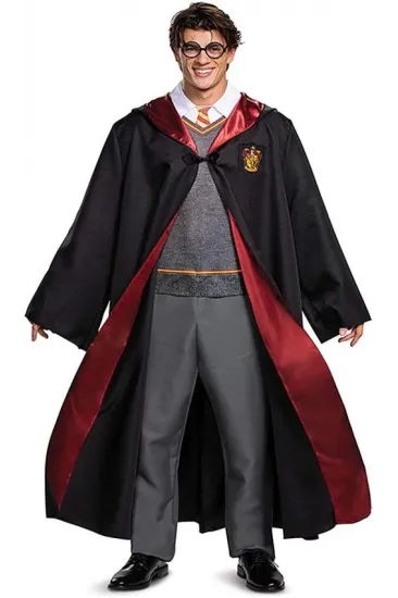 Harry Potter Gryffindor Cübbe Çocuk Boy - Harry Potter Kostümü 9-10 Yaş Harry Potter Gryffindor Cübbe Çocuk Boy - Harry Potter Kostümü 9-10 Yaş