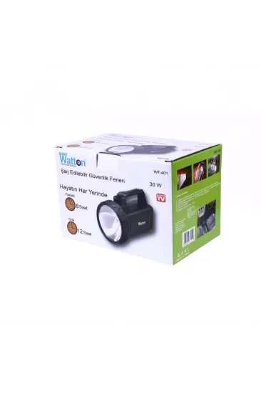 Güvenlik Feneri 30 W Kuvvetinde Wt-401 Güvenlik Feneri 30 W Kuvvetinde Wt-401