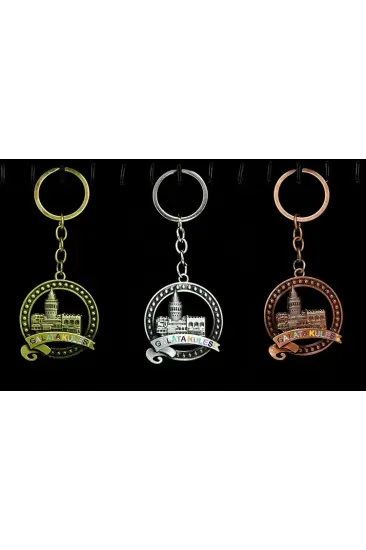 Metal Galata Kulesi Anahtarlık Alk2213 Metal Galata Kulesi Anahtarlık Alk2213