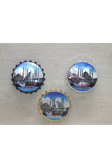 İstanbul Temalı Metal Magnet Alk4339 İstanbul Temalı Metal Magnet Alk4339