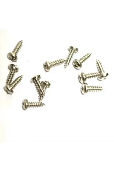 Klips, Menteşe, Ayak, Ysb Sac Vidası - 2,9x9,5mm Nikel, 100 Adet Klips, Menteşe, Ayak, Ysb Sac Vidası - 2,9x9,5mm Nikel, 100 Adet