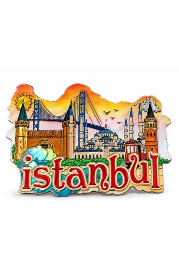 İstanbul Temalı Silikon Buzdolapı Süsü Magnet Alk5941 İstanbul Temalı Silikon Buzdolapı Süsü Magnet Alk5941