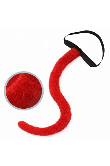 Kırmızı Peluş Kuyruk Şekil Verilebilir 70 Cm Kırmızı Peluş Kuyruk Şekil Verilebilir 70 Cm