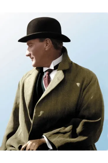 Siyah Renk Atatürk Şapkası Siyah Renk Atatürk Şapkası
