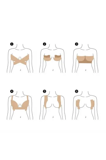 Göğüs Dikleştirme Bandı S Beden 2.5 Cm. Göğüs Dikleştirme Bandı S Beden 2.5 Cm.