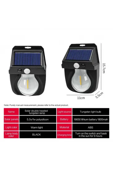 Fithome Or-118 Hareket Sensörlü Su Geçirmez Solar Bahçe Aydınlatma Duvar Lambası Fithome Or-118 Hareket Sensörlü Su Geçirmez Solar Bahçe Aydınlatma Duvar Lambası