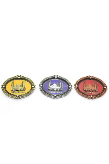 İstanbul Temalı Metal Magnet Alk3336 İstanbul Temalı Metal Magnet Alk3336