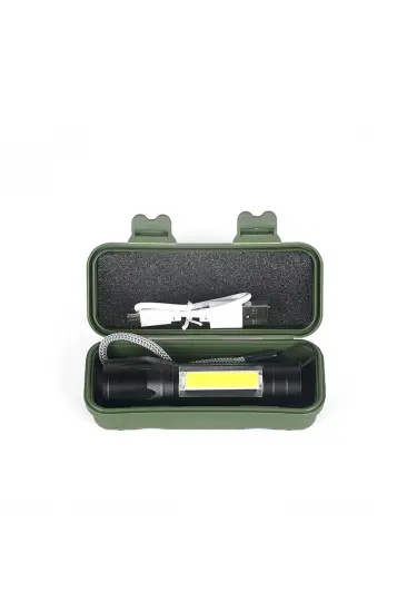 Mini Çok Güçlü Şarjlı El Feneri (xpe-cob Led ) Wt-030 Mini Çok Güçlü Şarjlı El Feneri (xpe-cob Led ) Wt-030
