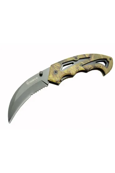 2-6 Karambit Outdoor Çakı 19 Cm - Plastik Kamuflaj Saplı 2-6 Karambit Outdoor Çakı 19 Cm - Plastik Kamuflaj Saplı