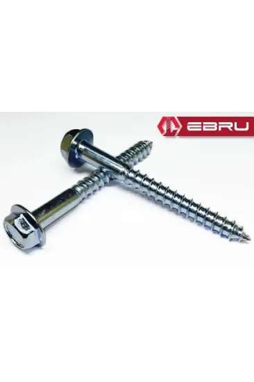 Altıköşe Başlı Flanşlı Trifon Vida 10x120 - 100 Adet Altıköşe Başlı Flanşlı Trifon Vida 10x120 - 100 Adet