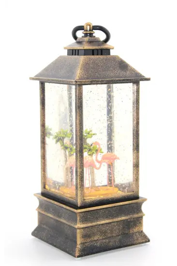 Flamingo Kar Küresi Işıklı 020-296 Flamingo Kar Küresi Işıklı 020-296