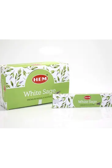 Hem Universal White Sage Masala Aromalı Tütsü 15 Gr Hem Universal White Sage Masala Aromalı Tütsü 15 Gr