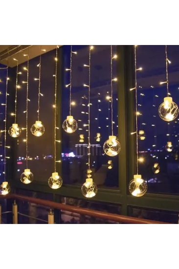 Küre Toplu Perde Led Işık Mz-16-21 Küre Toplu Perde Led Işık Mz-16-21