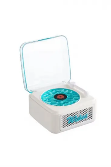 Nostalji Mini Plak Görünümlü Radyolu Bluetooth Hoparlör 3d Ses Dalgası Retro Müzik Plak Beyaz Nostalji Mini Plak Görünümlü Radyolu Bluetooth Hoparlör 3d Ses Dalgası Retro Müzik Plak Beyaz