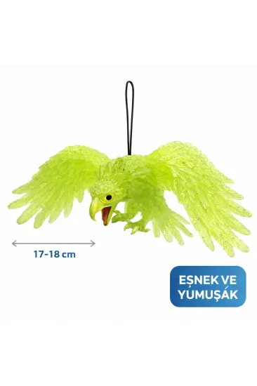 Asılabilir Lateks Kartal Dekor Süsü Yeşil 17-18 Cm Asılabilir Lateks Kartal Dekor Süsü Yeşil 17-18 Cm