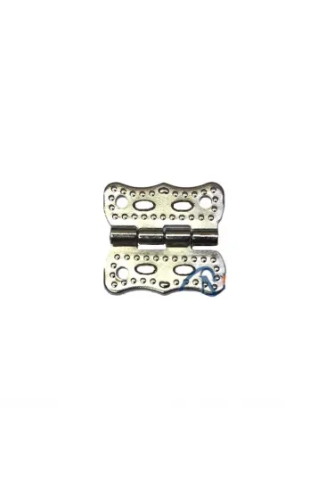 Papatya Menteşe - Küçük 20x20 Mm, Nikel, 100 Adet Papatya Menteşe - Küçük 20x20 Mm, Nikel, 100 Adet