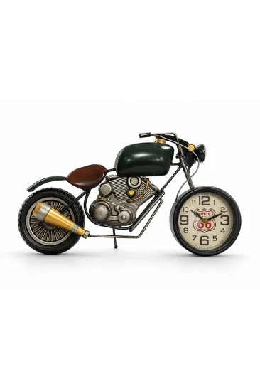 Motosiklet Tasarımlı Metal Duvar Saati Alk5790 Motosiklet Tasarımlı Metal Duvar Saati Alk5790