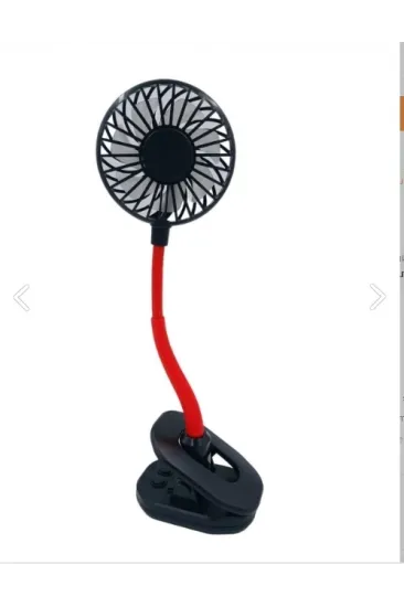 Portatif Işıklı Mini Klipsli Fan Portatif Işıklı Mini Klipsli Fan