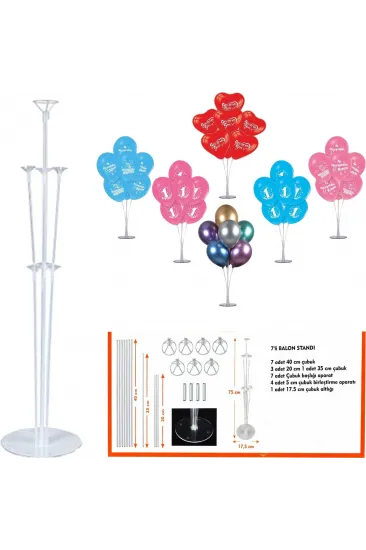 Balon Standı 75 Cm Balon Standı 75 Cm