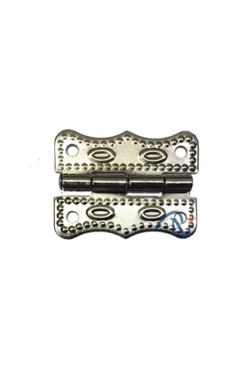 Papatya Menteşe - Büyük 20x30 Mm, Nikel, 1 Adet Papatya Menteşe - Büyük 20x30 Mm, Nikel, 1 Adet