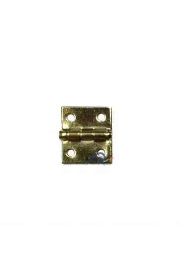 Tavla Menteşesi No:1 - Mini, 10x11mm, Sarı, 100 Adet Tavla Menteşesi No:1 - Mini, 10x11mm, Sarı, 100 Adet