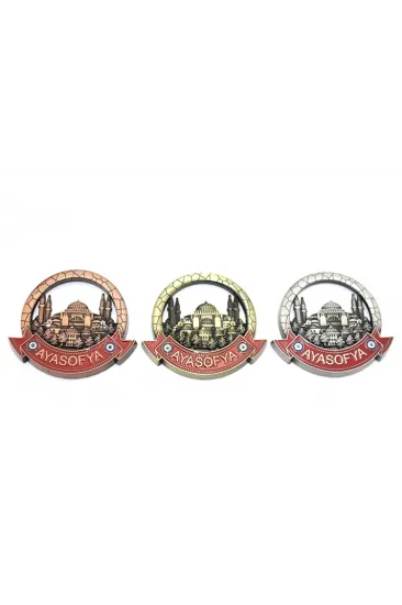 İstanbul Temalı Metal Magnet Alk3338 İstanbul Temalı Metal Magnet Alk3338