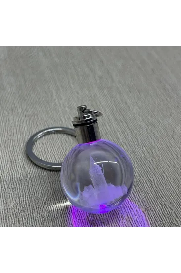 Ledli Galata Kulesi Tasarımı Kristal Anahtarlık Alk3780 Ledli Galata Kulesi Tasarımı Kristal Anahtarlık Alk3780