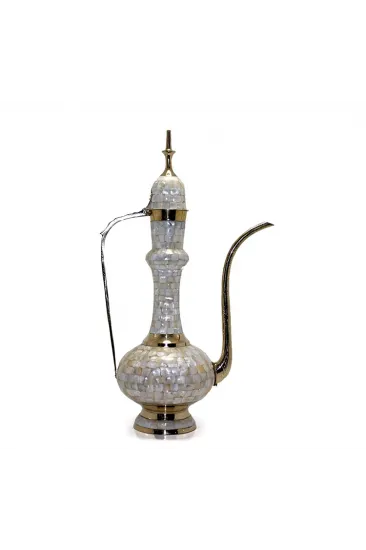 Pirinç Sedefli İbrik 75 Cm Ksk134 Pirinç Sedefli İbrik 75 Cm Ksk134