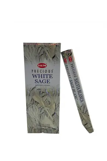 Hem Precıous Whıte Sage Aromalı Çubuk Tütsü Hem Precıous Whıte Sage Aromalı Çubuk Tütsü