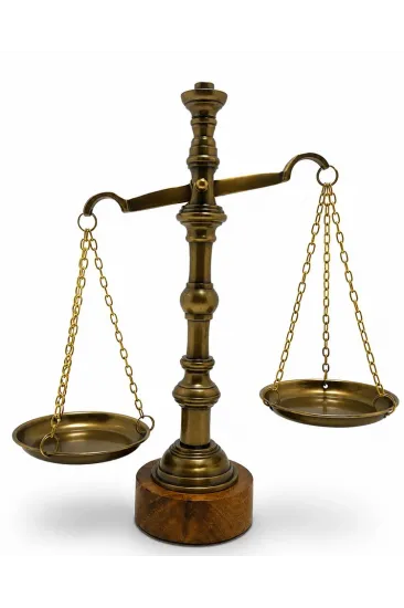 Pirinç Adalet Terazisi Biblosu 3074 Pirinç Adalet Terazisi Biblosu 3074