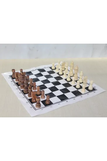 Ahşap Satranç Taşı 10 Cm Alk4017 Ahşap Satranç Taşı 10 Cm Alk4017