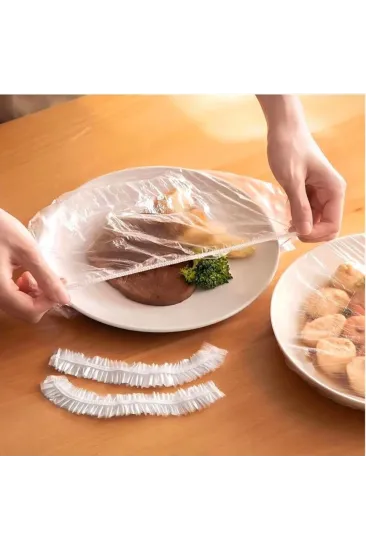 Lastikli Tencere Ve Tabak Bonesi 100 Adet (22cm) Lastikli Tencere Ve Tabak Bonesi 100 Adet (22cm)