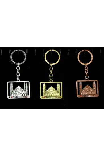 Metal Sultanahmet Anahtarlık Alk2217 Metal Sultanahmet Anahtarlık Alk2217