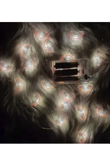 Led Işıklı Gökkuşağı Dekoratif Işıklı İp Led Işıklı Gökkuşağı Dekoratif Işıklı İp