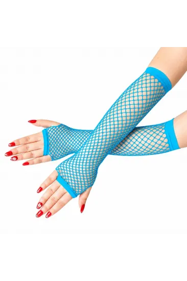 80’ler 90’lar Retro Mavi Turkuaz File Parmaksız Eldiven 26 Cm 80’ler 90’lar Retro Mavi Turkuaz File Parmaksız Eldiven 26 Cm
