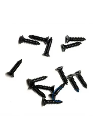 Klips, Menteşe, Ayak, Ağaç, Sunta Vidası 2,2x9,5mm - Siyah 100 Adet Klips, Menteşe, Ayak, Ağaç, Sunta Vidası 2,2x9,5mm - Siyah 100 Adet