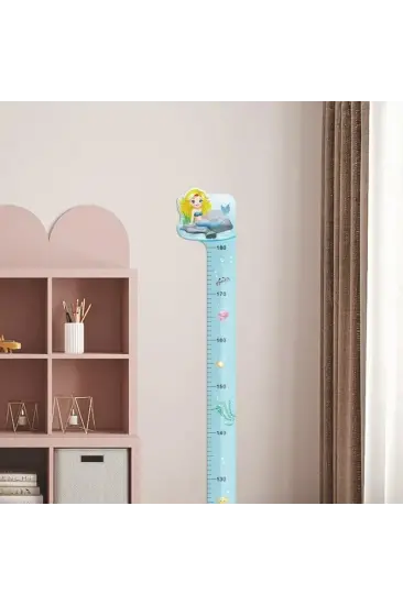 Sevimli Sarı Zürafa Yeşil Dinazor Deniz Kızı Roket Ağaç Boy Ölçüsü Sticker Sevimli Sarı Zürafa Yeşil Dinazor Deniz Kızı Roket Ağaç Boy Ölçüsü Sticker