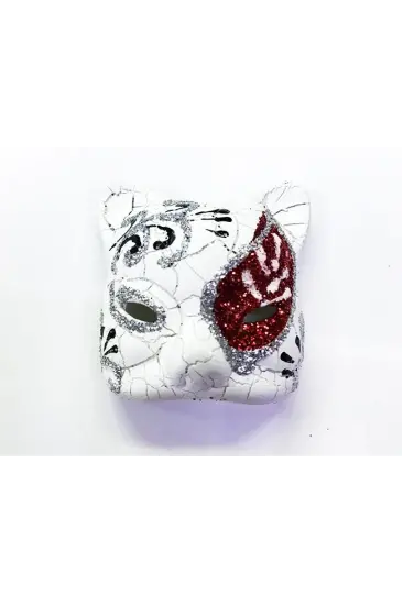 Kırmızı Renk İşlemeli Seramik Malzemeden İmal Venedik Kedi Model Magnet Kırmızı Renk İşlemeli Seramik Malzemeden İmal Venedik Kedi Model Magnet