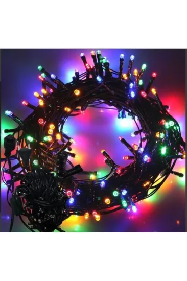 10m 100 Led Boncuk Lamba Rgb Işık Siyah Kablo Mz-18-10 10m 100 Led Boncuk Lamba Rgb Işık Siyah Kablo Mz-18-10
