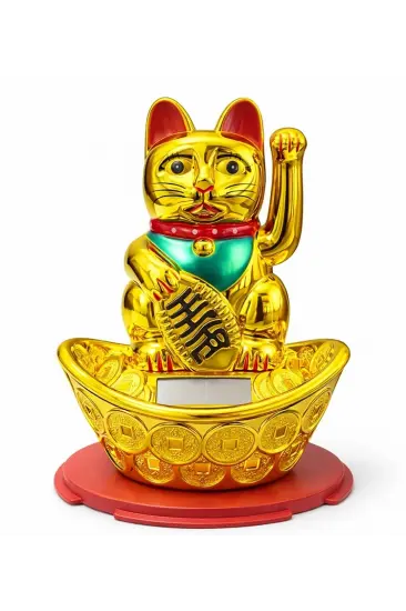 Pati Salayan Şans Kedisi ( Maneki Neko ) Alk2934 Pati Salayan Şans Kedisi ( Maneki Neko ) Alk2934